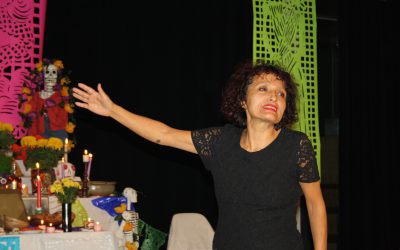 Ceremonia de palabras en el Día de Muertos